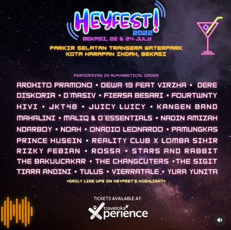 Read more about the article “HEY FESTIVAL (HeyFest!)” – DIGELAR KEMBALI DIBEKASI￼